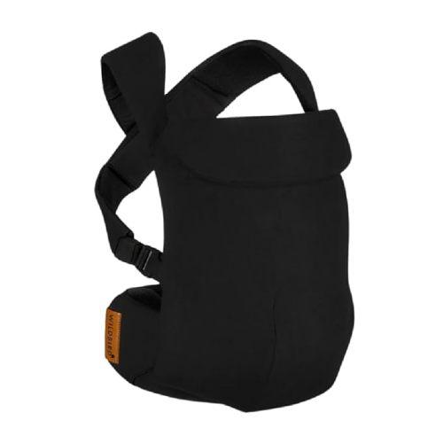 WildBird - Aerial Carrier - 7 to 45 lbs - for Moms, Dads & Caregivers - 100% Natural European Linen Fibers - Versatile & Adjustable - Small Size - Raven Fabric