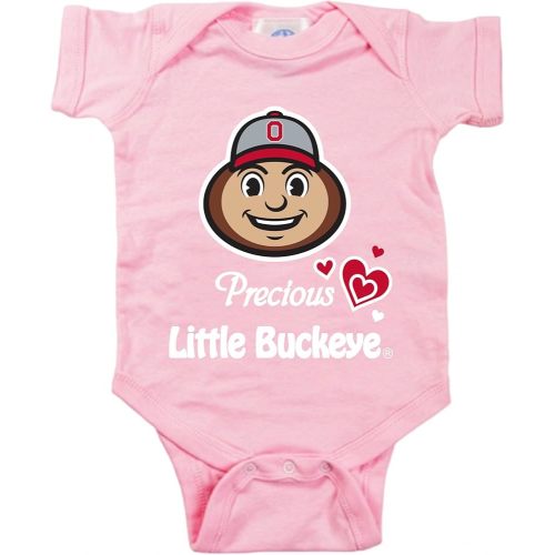 Two Feet Ahead Pink Bodysuit Creeper Baby Girl Newborn Infants Size 0-3M 6M 12M