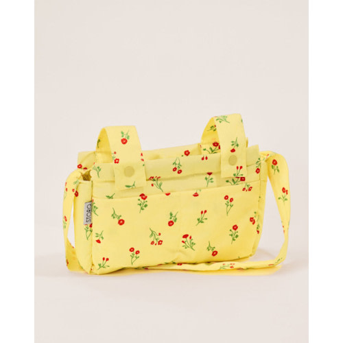 Storq by Kindred Bravely Universal Baby Stroller Organizer Bag Converts To Crossbody - Sunshine Wildflower