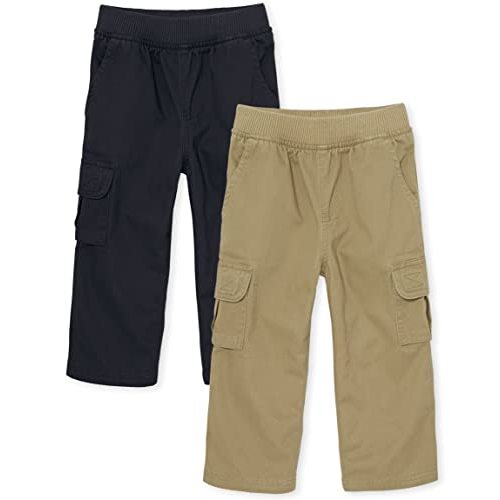 The Children's Place Baby Boys and Toddler Pull On Cargo Pants MONTHS