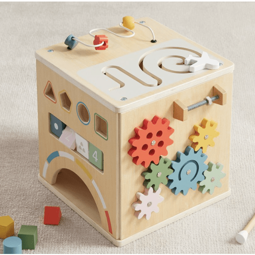 Wooden Busy Cube