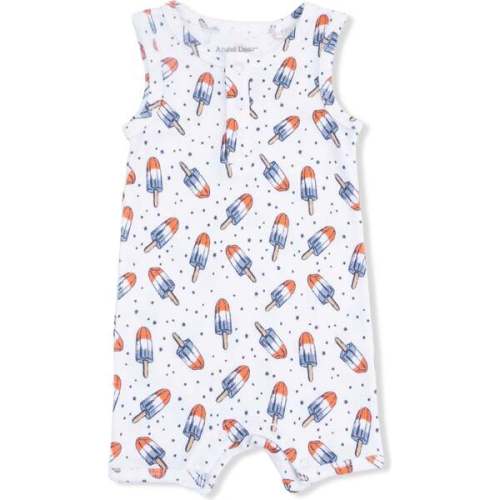 Astro Pop, Henley Shortie Romper - Angel Dear | Maisonette