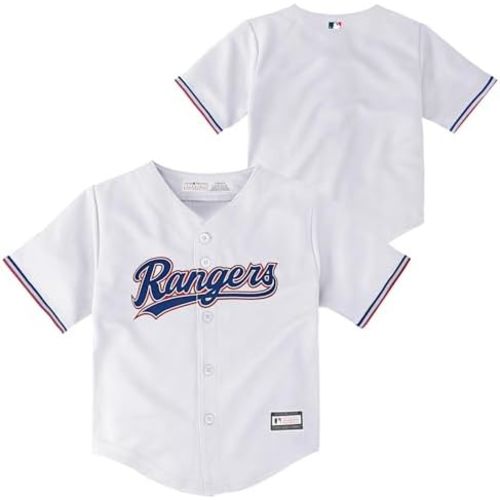Texas Rangers MLB Baby Infants 12-24 Months White Home Official Team Jersey