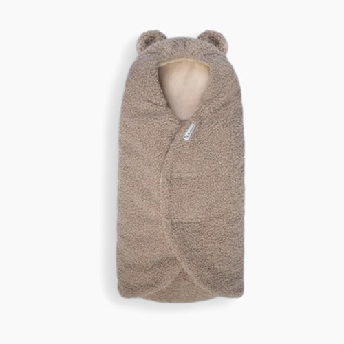 7AM Enfant Nido Bebe Teddy Infant Wrap - Oatmeal Teddy, 0-6 M