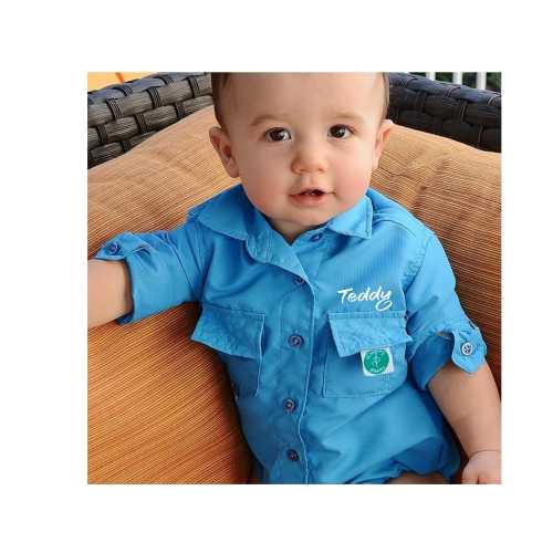 Baby Fishing Romper: Personalized Fisherman Outfit, Outdoor Toddler Onesie