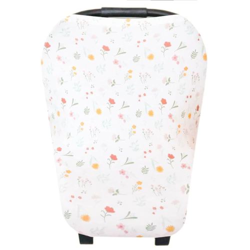 Copper Pearl Multi-Use Cover: Car Seat Covers, Nursing Cover, and Stroller Cover for Sun - Stretchy Fabric, All-Season Use, Stylish Designs, Easy Access for Moms - Mabel