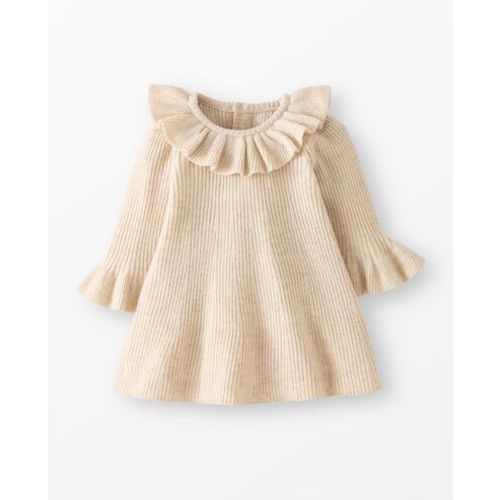 Baby Ruffle Collar Sweater Dress