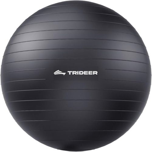 Trideer Yoga Ball for Exercise, Pregnancy, Exercise Ball, Pump Included