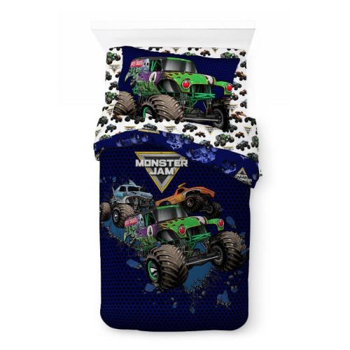 Monster Jam Twin Sheet Set