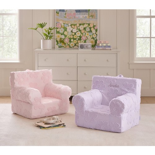 Kids Anywhere Chair®, Clipped Jacquard Daisy Collection