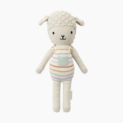 cuddle+kind Hand-Knit Doll - Avery The Lamb, Little 13"