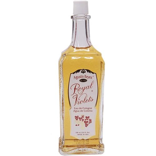 Royal Violets By Agustin Reyes 5 Oz Agua De Colonia Eau De Cologne Glass Bottle