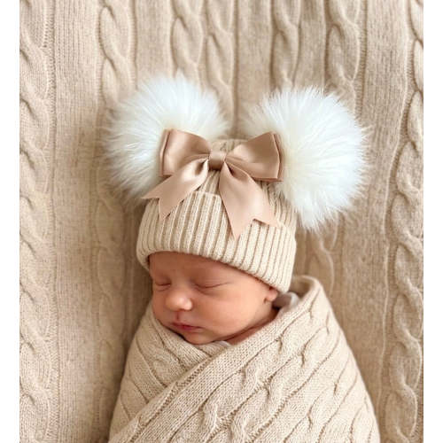 Gold Bow Hat
