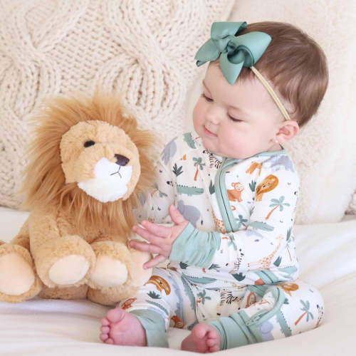 Safari Snuggles Convertible Zip Romper