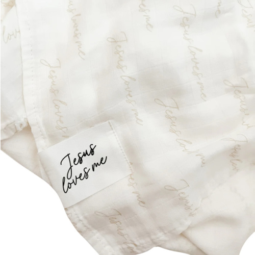 Jesus Loves Me Swaddle Blanket – AmorClothingCo.