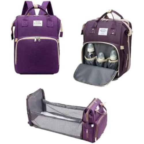 Diaper Baby Bag Backpack with Changing Station Changing Pad Nursing Bag Shower Tote Bottle Bag Waterproof Large Capacity,Baby Registry Search,Newborn Essentials
