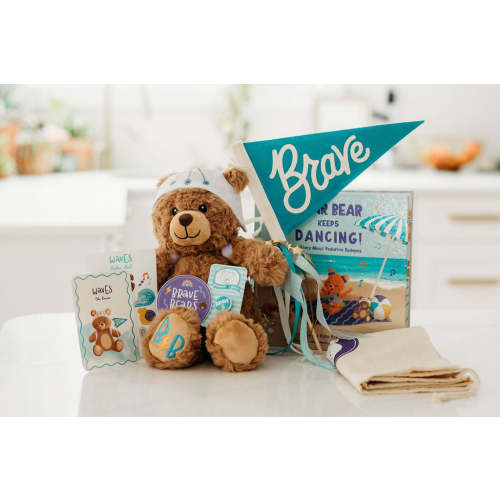 Beary Brave book & bear deluxe gift set