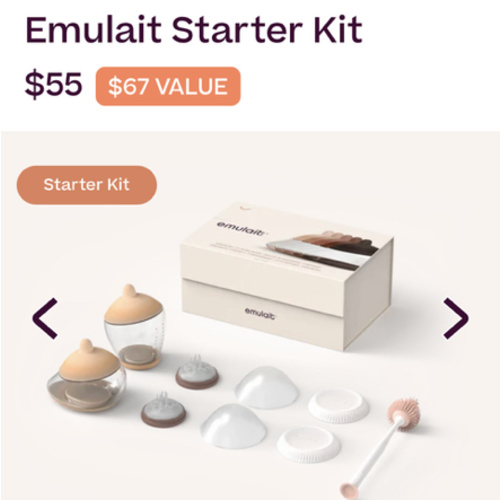 Bottle Feeding Starter Kit | Emulait