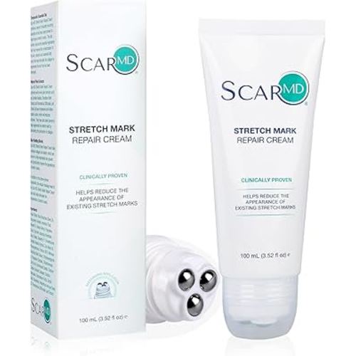 Stretch Mark Repair Cream is Formulated with Botanical Ingredients to Effectively Minimize Stretch Marks for a Smoother, More Even Skin Tone