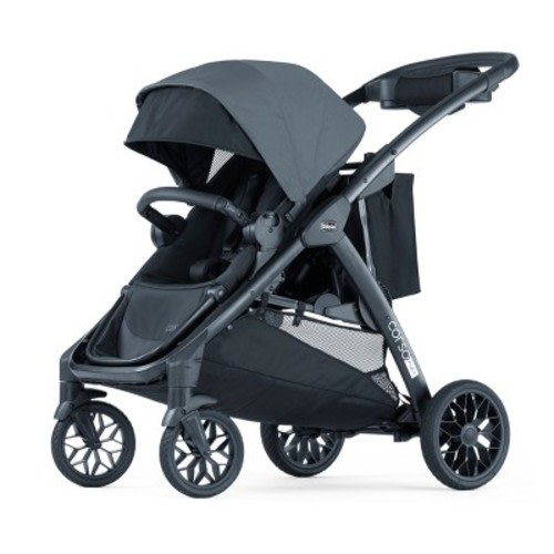 Chicco Corso Flex Convertible Stroller - Legend: Full-Size, Forward Or Rear Facing Seat, 40 Lb Capacity, Rubber Tires