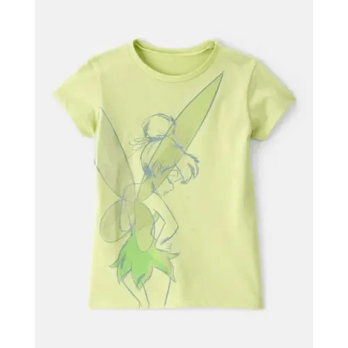 Toddler Girl Tinker Bell Glitter Short-Sleeve Graphic Tee - Green | Carter's