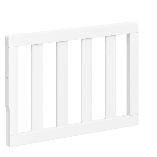 Storkcraft & Graco Toddler Safety Guardrail with Slats (white) – GREENGUARD Gold Certified, Converts Compatible Storkcraft & Graco Crib to Toddler Bed, Each Guardrail Sold Individually