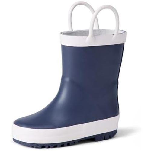 Amazon Essentials x Sofia Grainge Unisex Toddlers' Waterproof Rubber Rain Boots for Boys and Girls