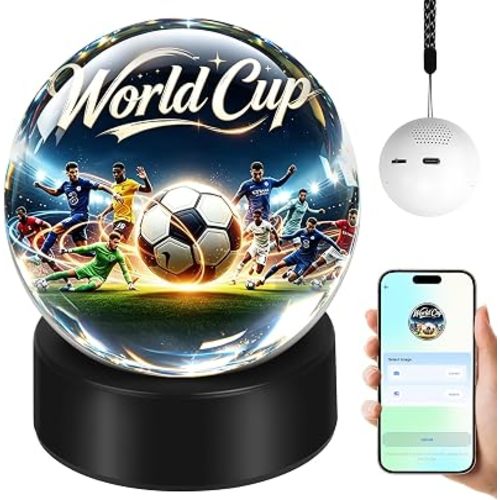 Memory Sphere Ball–Wi-Fi Crystal Video Orb for Photos & Videos