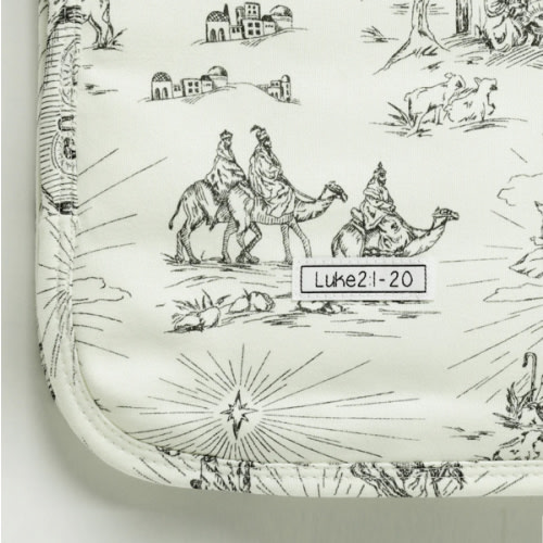 O Little Town of Bethlehem Blanket Cotton – Holy Pals