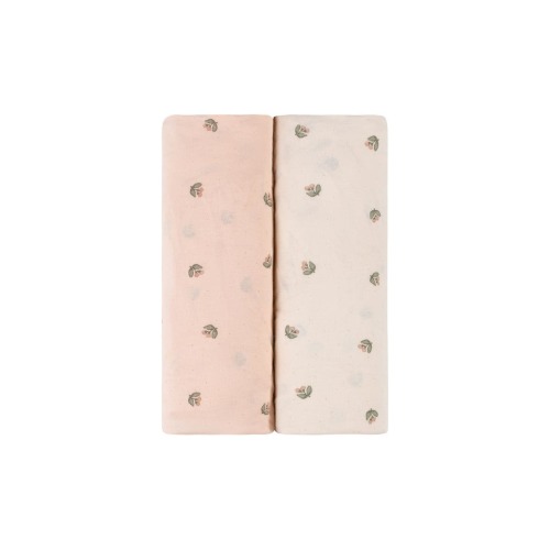Baby Fitted Crib Sheet Set 2 Pack