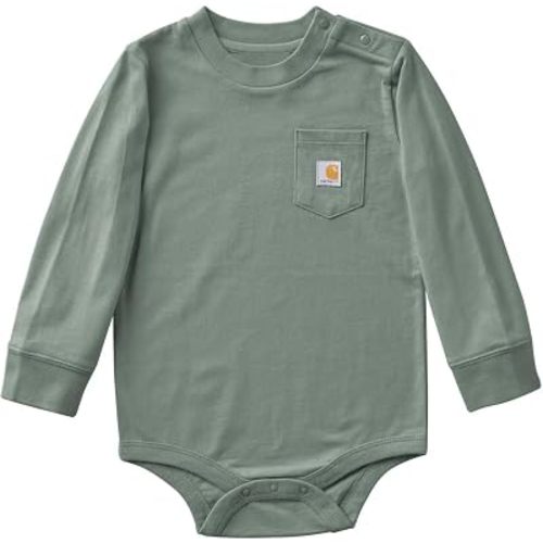 Carhartt Unisex Baby Long-Sleeve Bodysuit
