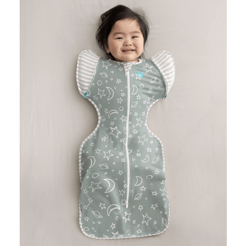 Swaddle Up™ Transition Bag 1.0 TOG Viscose from Bamboo Olive Stars & Moon