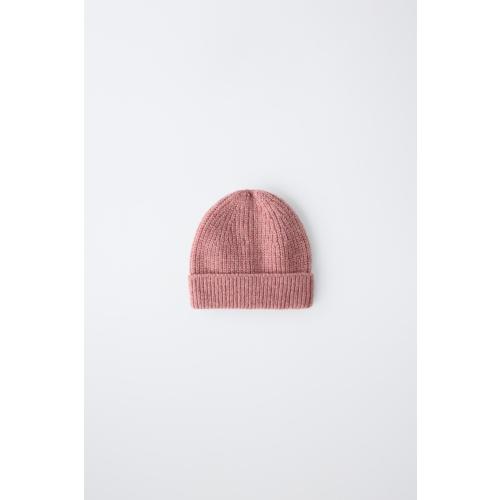 KNIT BEANIE - Pink | ZARA United States