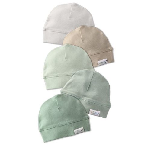 Butterblu CHARLIE 5-Pack Baby Hats Sage One Size