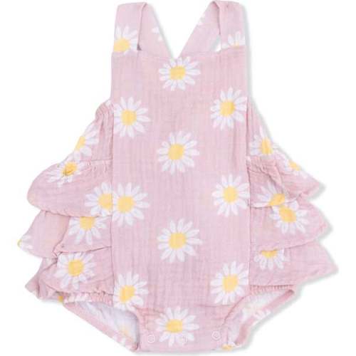 Caitlyn's Daisy, Ruffle Sunsuit - Angel Dear | Maisonette