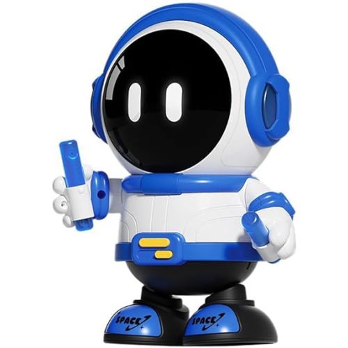Miracland Astronaut Dancing Musical Baby Toy with Lights & Sounds, Space Man Tummy Time Toy, Blue