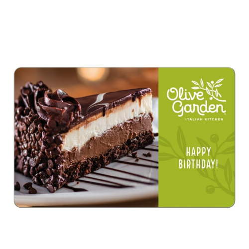 Olive Garden-Happy Birthday $25 Gift Card