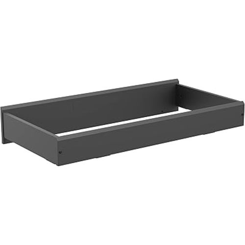 Storkcraft Nest Changing Table Topper (Gray) - GREENGUARD Gold Certified, Designed to Fit Storkcraft Nest Changing Pad, Designed to Fit Storkcraft Alpine, Brookside, Crescent 6 Drawer Dressers