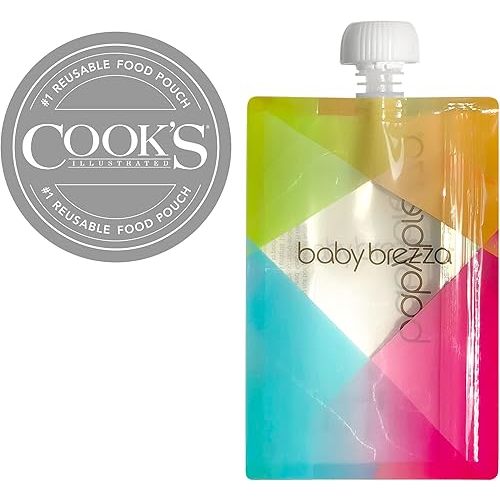 Baby Brezza Reusable Baby Food Storage Pouches