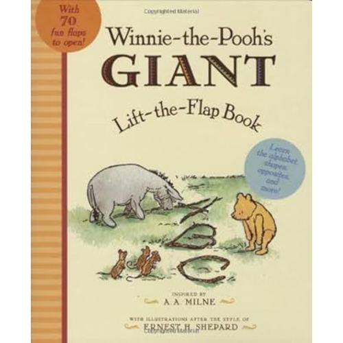 By A. A. Milne - Winnie the Pooh's Giant Lift the-Flap (Hardcover)