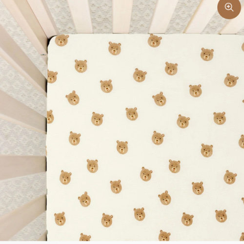 Teddy Crib Sheet