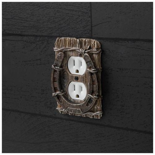 Horseshoe Outlet Cover