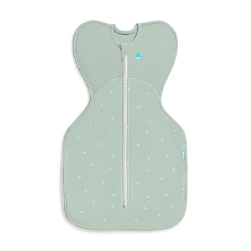 Love to Dream Swaddle Up, Baby Sleep Sack | 1.5 TOG, 8-13 lbs, Olive | Arms Up Swaddle Helps Baby Self-Soothe and Sleep Longer, Secure Fit Helps Calm Startle Reflex, Newborn Essentials 64–72F