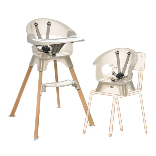 Terra 2-in-1 High Chair & Booster – Paperclip
