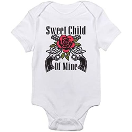 TeeNow - Sweet Child Of Mine - Short Sleeve Baby Infant Bodysuit - Boy/Girl