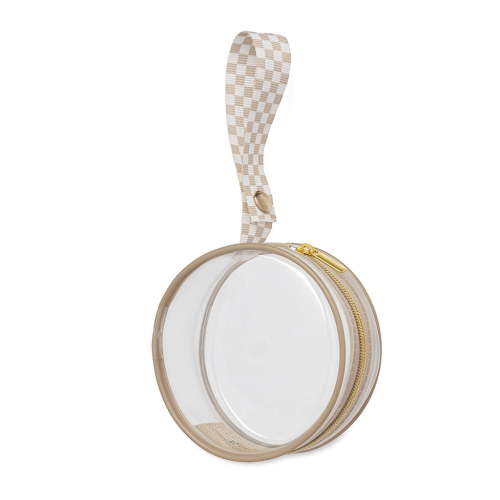 Itzy Ritzy Clean & Clear Paci Pod, Clear BPA Free Pacifier Storage Case, Attaches to Diaper Bag