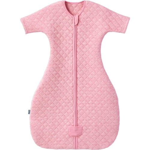 HALO Easy Transition Sleepsack Wearable Blanket, TOG 1.5, Heather Pink, Small