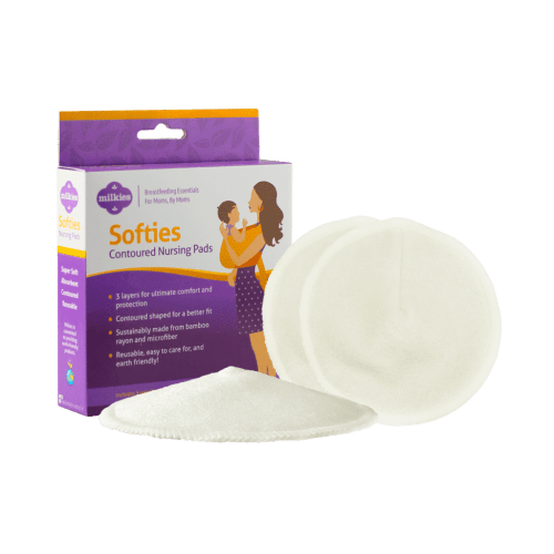 Milkies Softies Contoured Nursing Pads