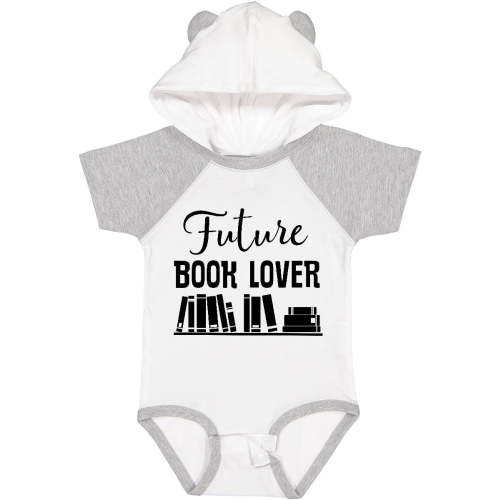 Inktastic Book Lover Future Reader Childs Boys or Girls Baby Bodysuit
