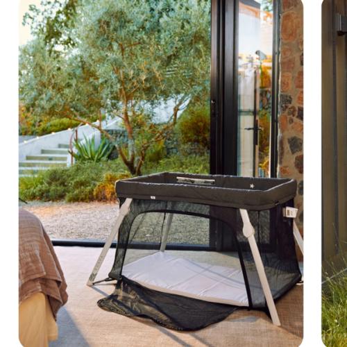 Lotus Everywhere Travel Crib: Lightweight Travel Crib for Babies – Guava Family